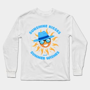 Sunshine Kisses and Summer Wishes Long Sleeve T-Shirt